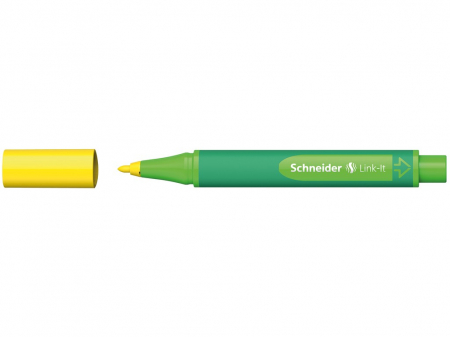 Birotică și Papetărie - Schneider - Liner Schneider Link-It 1,0 mm, Galben- Micostore.ro