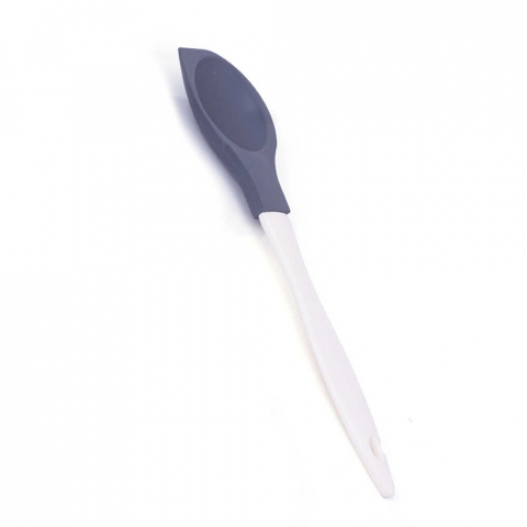 Casă, gradină și bricolaj - Lingura din silicon, cu maner din plastic, 27.5 cm
