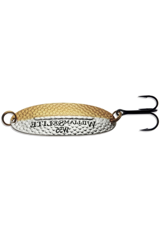 Pescuit si vanatoare - Lingurita oscilanta Williams Wabler Lite 6.7cm 7.1g Silver and Gold Nu-Wrinkle 6.7cm 7.1g Silver and Gold Nu-Wrinkle
