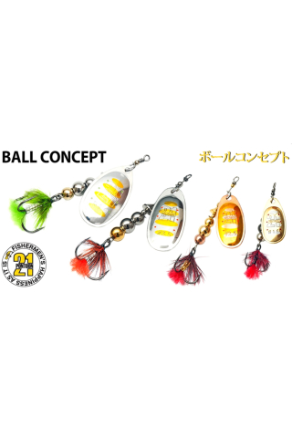 Lingurita rotativa Pontoon21 Ball Concept Spinner 3.0 6.3g BT21-FT2 6.3g [1]