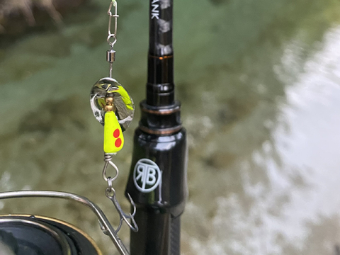 Lingurita rotativa RTB InLine Spinner #2 2.1g #08 Silver Blade #2 2.1g #08 Silver Blade [3]