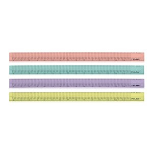 Rechizite Școlare - Liniar 15 cm triunghiular color look 2 milan 351260lk2