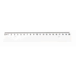 Rechizite Școlare - Liniar 20 cm ark 006 48 buc