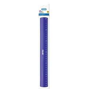 Rechizite Școlare - Liniar 30cm flexibil albastru milan 353801