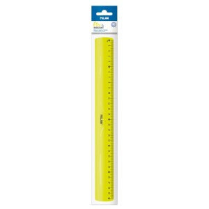 Rechizite Școlare - Liniar 30cm flexibil galben milan 353801y