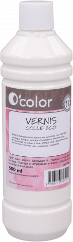 Lipici, Adezivi și Benzi adezive - Lipici lac pe baza de apa, pentru hartie si carton, aspect satinat, 500 ml