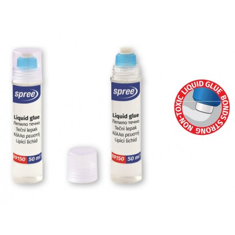 Lipici scolar, Stick, Solid si Lichid - Lipici lichid 50 ml  Spree 