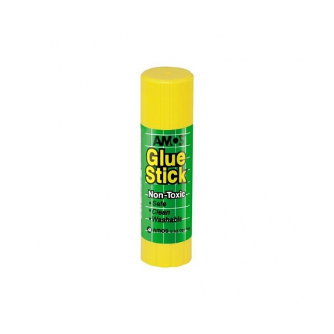 Lipici scolar, Stick, Solid si Lichid - Lipici solid Amos, 15g, fara solvent, GSW15