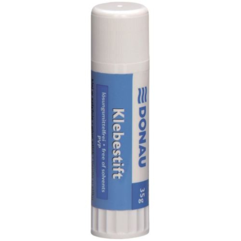 Lipici scolar, Stick, Solid si Lichid - Lipici solid DONAU 35 gr  360/bax
