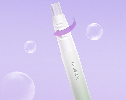 Lipici tip creion 2.2g roz nusign deli [1]