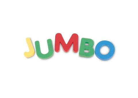 Litere de tipar magnetice "Jumbo" - set de 40 de piese [1]