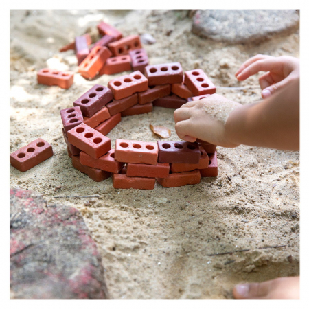 Little Bricks 60 de piese, Guidecraft, 3-9 ani [3]