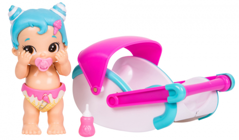 Little Live Bizzy Bubs - Bebelus cu functii si accesorii, Swirlee varsta 5-7 ani ,7-9 ani, Fete [1]