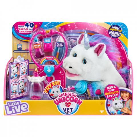 Jucării și Jocuri pentru copii - Little Live Pets - Set de joaca Unicornul Rainglow varsta 5-7 ani ,7-9 ani, Fete