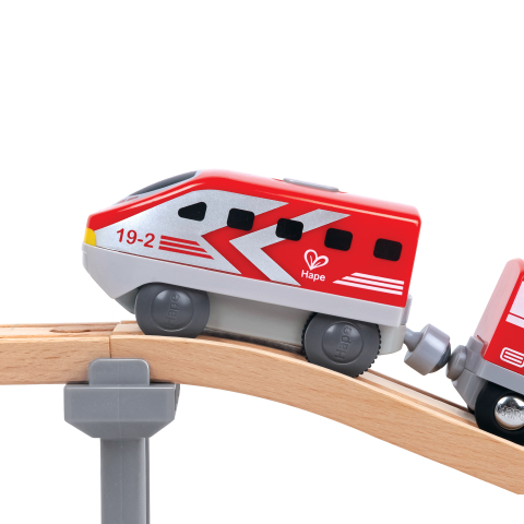 Locomotiva rosie de jucarie cu baterii pentru copii, copii varsta 3 ani+,6 ani+ [2]