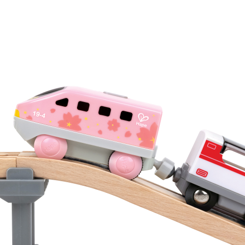 Locomotiva roz de jucarie cu baterii pentru copii, copii varsta 3 ani+,6 ani+ [3]