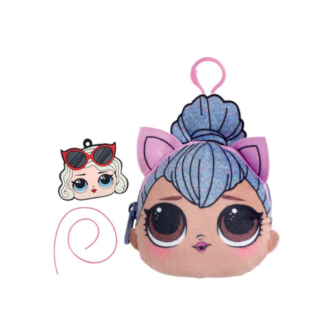Jucării și Jocuri pentru copii - Lol - squishy plush gentuta cu fermoar kitty queen 