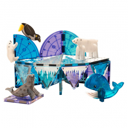 Joc de constructie magnetic ⭐ Magna-Tiles Arctic Animals [2]