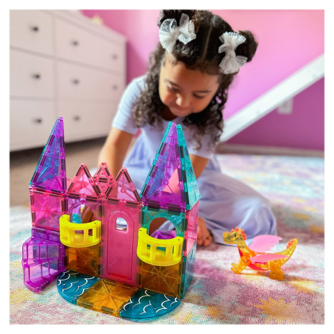 MAGNA-TILES Castle Deluxe, 48 piese, 3-7 ani [3]