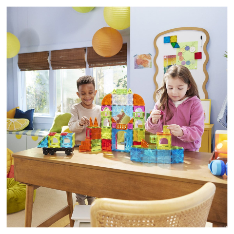 MAGNA-TILES City Center, 110 piese, copii varsta 3-9 ani [4]