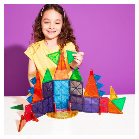 MAGNA-TILES Combo + microMAGS, 46 piese, 3-9 ani [2]