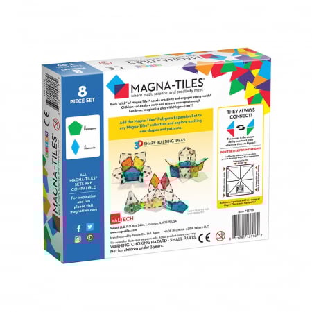 MAGNA-TILES Extensie Poligoane, 8 piese [3]