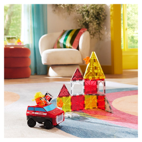 MAGNA-TILES Fire Rescue, 27 piese, copii varsta 3-9 ani [3]
