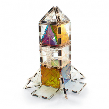 Joc de constructie magnetic ⭐ Magna-Tiles Freestyle 40 piese [4]