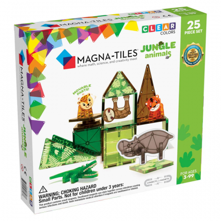 Joc de constructie magnetic ⭐ Magna-Tiles Jungle Animals