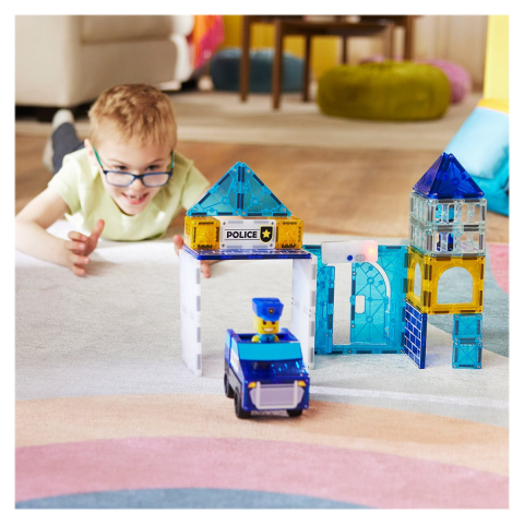 MAGNA-TILES Police Station, 35 piese, copii varsta 3-9 ani [3]