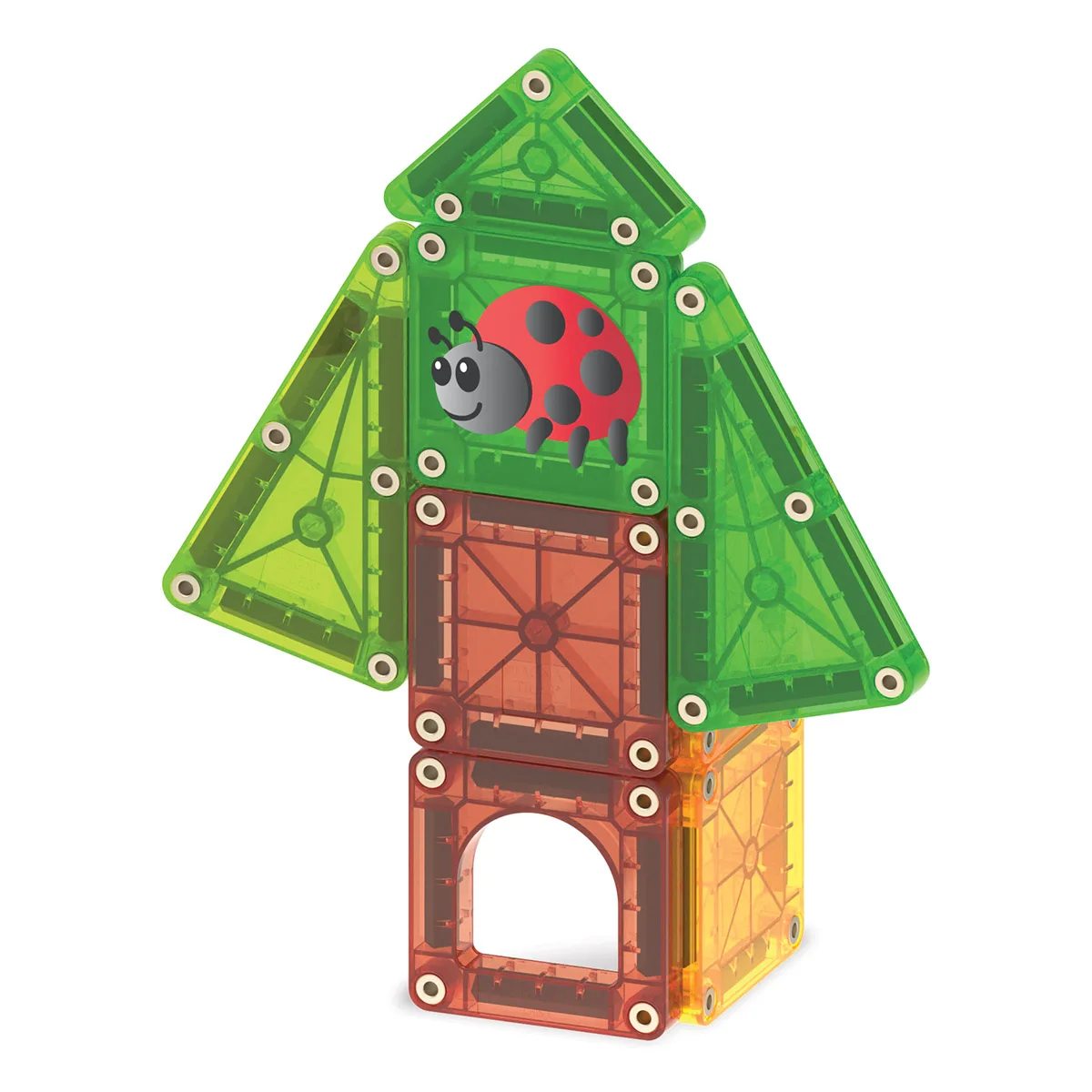 MAGNA-TILES Treehouse, Travel set, varsta 3-9 ani [5]