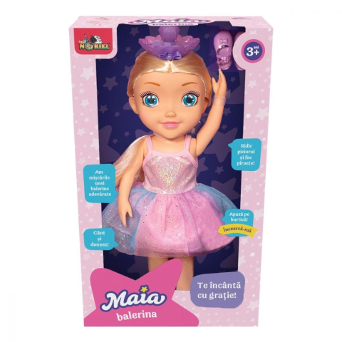 Jucării și Jocuri pentru copii - Maia balerina blonda Noriel papusa 