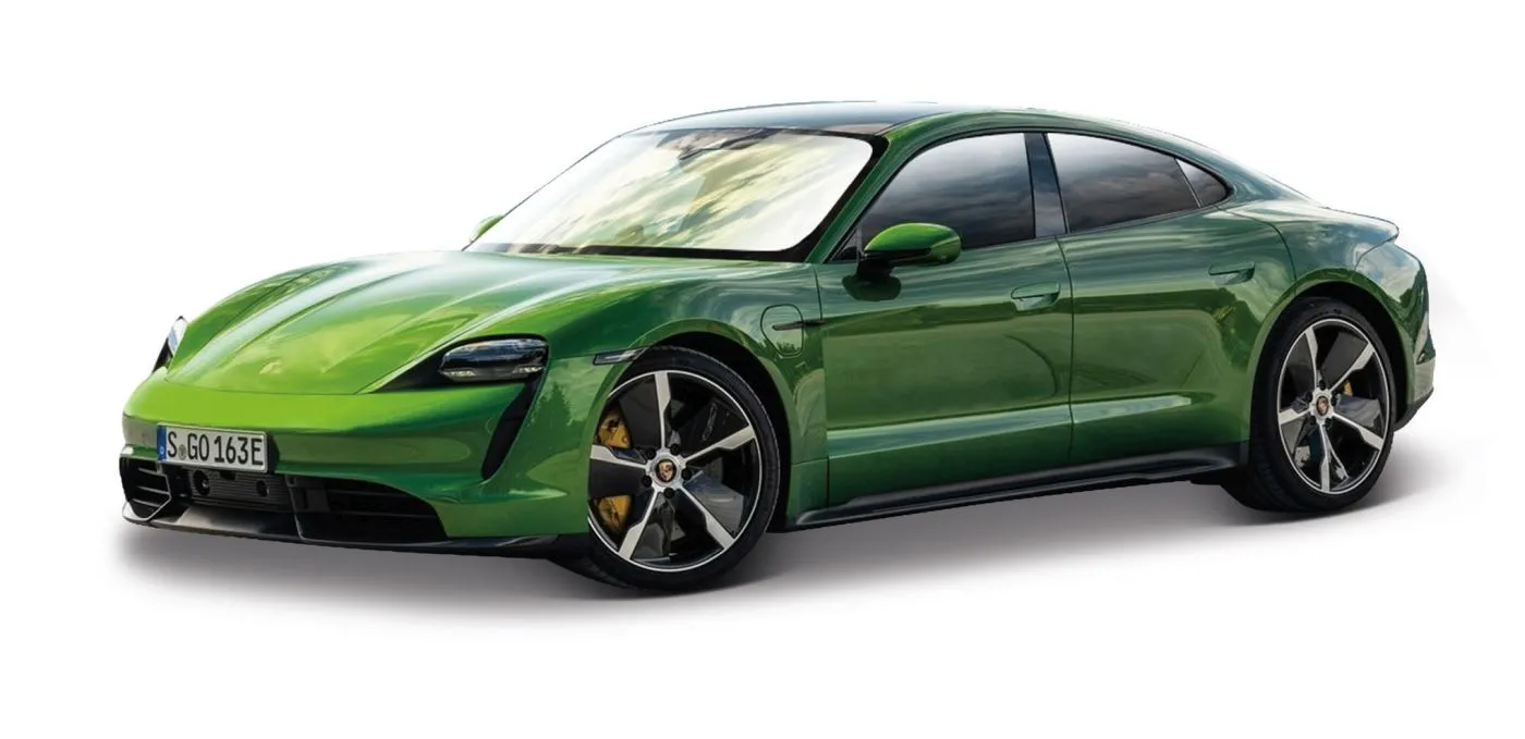 Maisto masinuta cu sunete si lumini porsche taycan turbo s scara 1 la 24, copii 5 ani pana la 9 ani [1]
