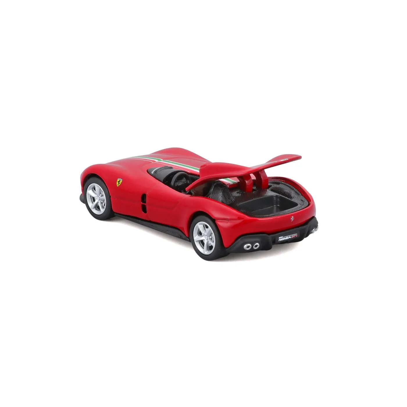 Maisto masinuta metalica speed icons ferrari monza sp1 rosu scara 1 la 64, copii 14 ani-+15 ani [3]