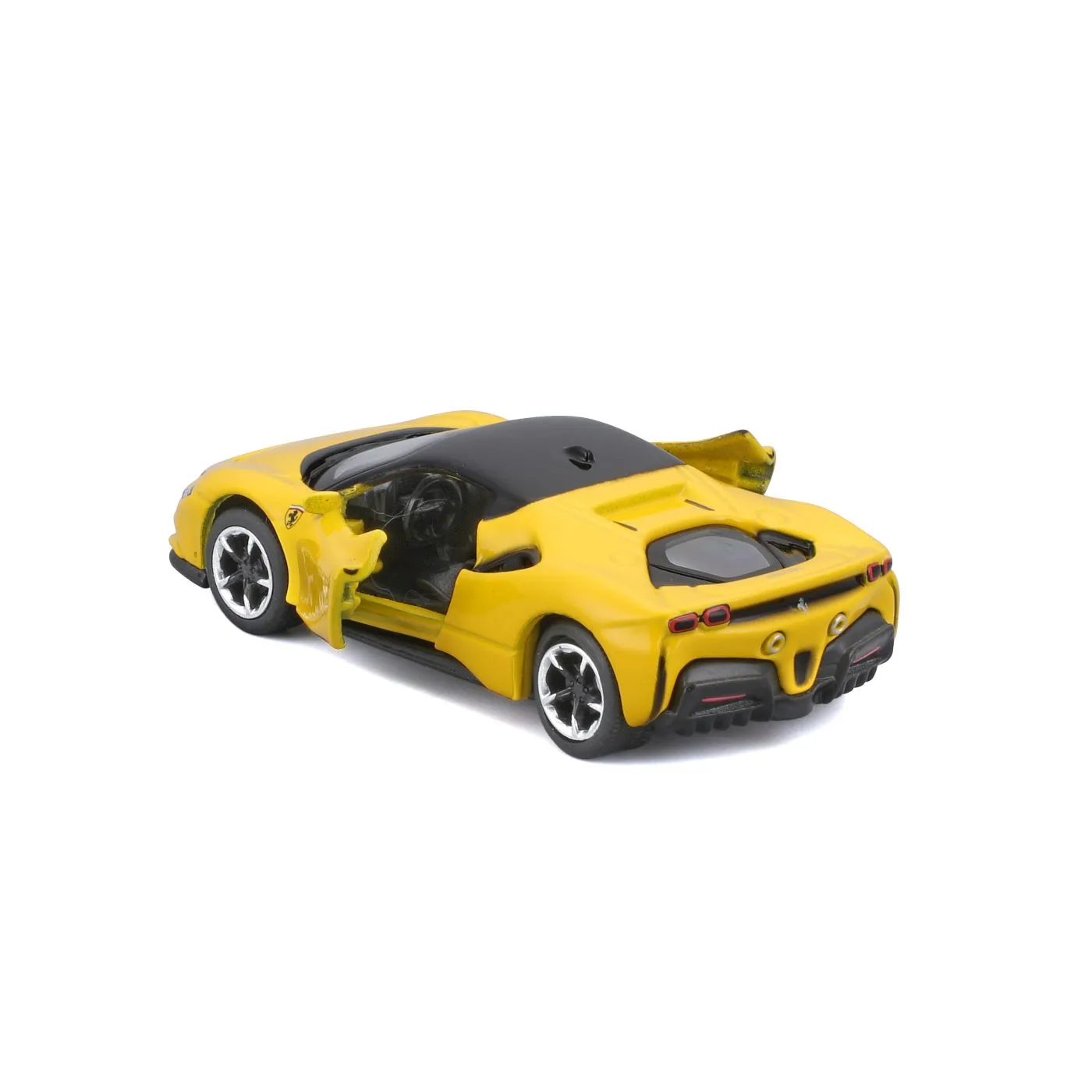 Maisto masinuta metalica speed icons ferrari sf90 stradale galben scara 1 la 64 , copii 14 -+15 ani [3]