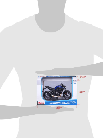 Maisto motocicleta metalica editie speciala yamaha mt07 scara 1 la 18 [11]