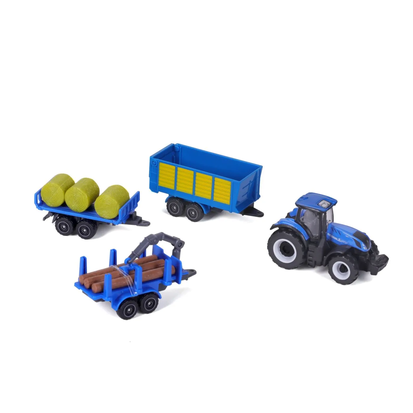 Maisto set 4 utiliaje agricole new holland, copii varsta 3 ani pana la +15 ani [1]