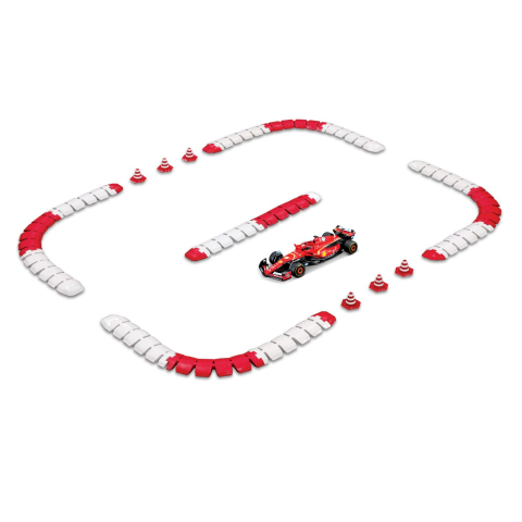 Maisto set pista construibila cu masinuta ferrari sf 24 rc cu telecomanda 2.4ghz scara 1 la 41 [1]