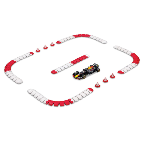 Maisto set pista construibila cu masinuta oracle red bull racing rb20 rc cu telecomanda 2.4ghz scara 1 la 41 [1]
