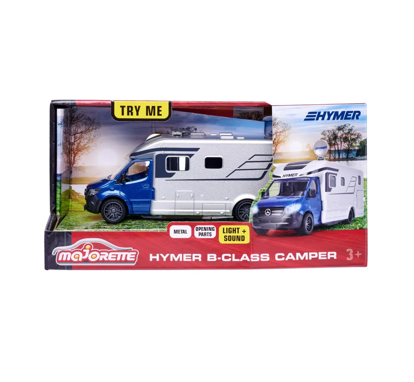Jucării și Jocuri pentru copii - Majorette rulota hymer b class scara 1 la 43