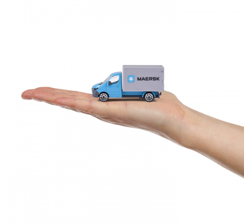 Majorette set 4 vehicule metalice de transport maersk  [2]