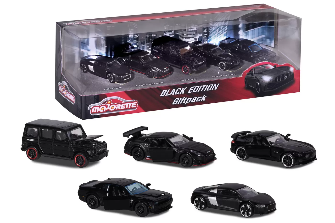 Majorette set 5 masinute black edition [2]