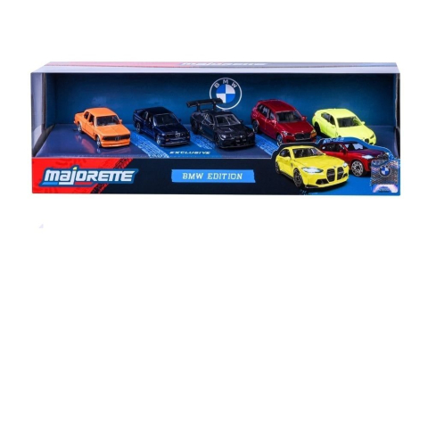 Jucării și Jocuri pentru copii - Majorette set 5 masinute metalice bmw 7.5cm