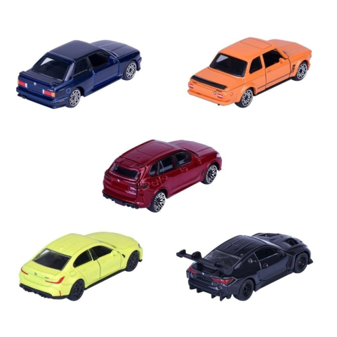 Majorette set 5 masinute metalice bmw 7.5cm [3]