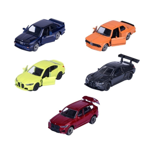 Majorette set 5 masinute metalice bmw 7.5cm [1]