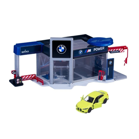 Majorette set showroom auto bmw cu masinuta inclusa bmw m3 varsta 3 ani -10 ani [1]
