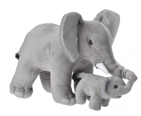 Jucării bebeluși - Mama si Puiul - Elefant
