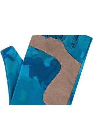 Manusi Favorite Solar Fishing Gloves 5 Cut Blue S-M [1]
