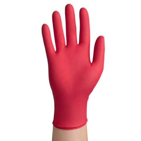 Manusi nitril fara pudra berry 100/set xs [1]