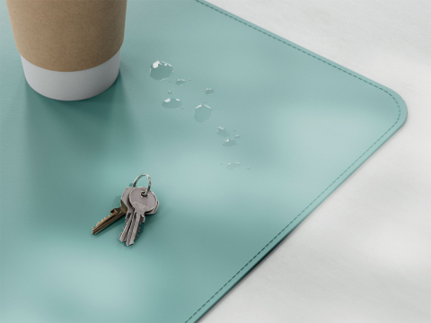 Mapa birou 80*40cm material textil verde menta leitz [4]